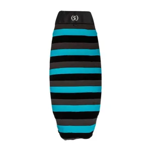 2025 Ronix Sleeping Bag Surf Sock (Up to 6 0) - Aqua Blue / Black / Grey