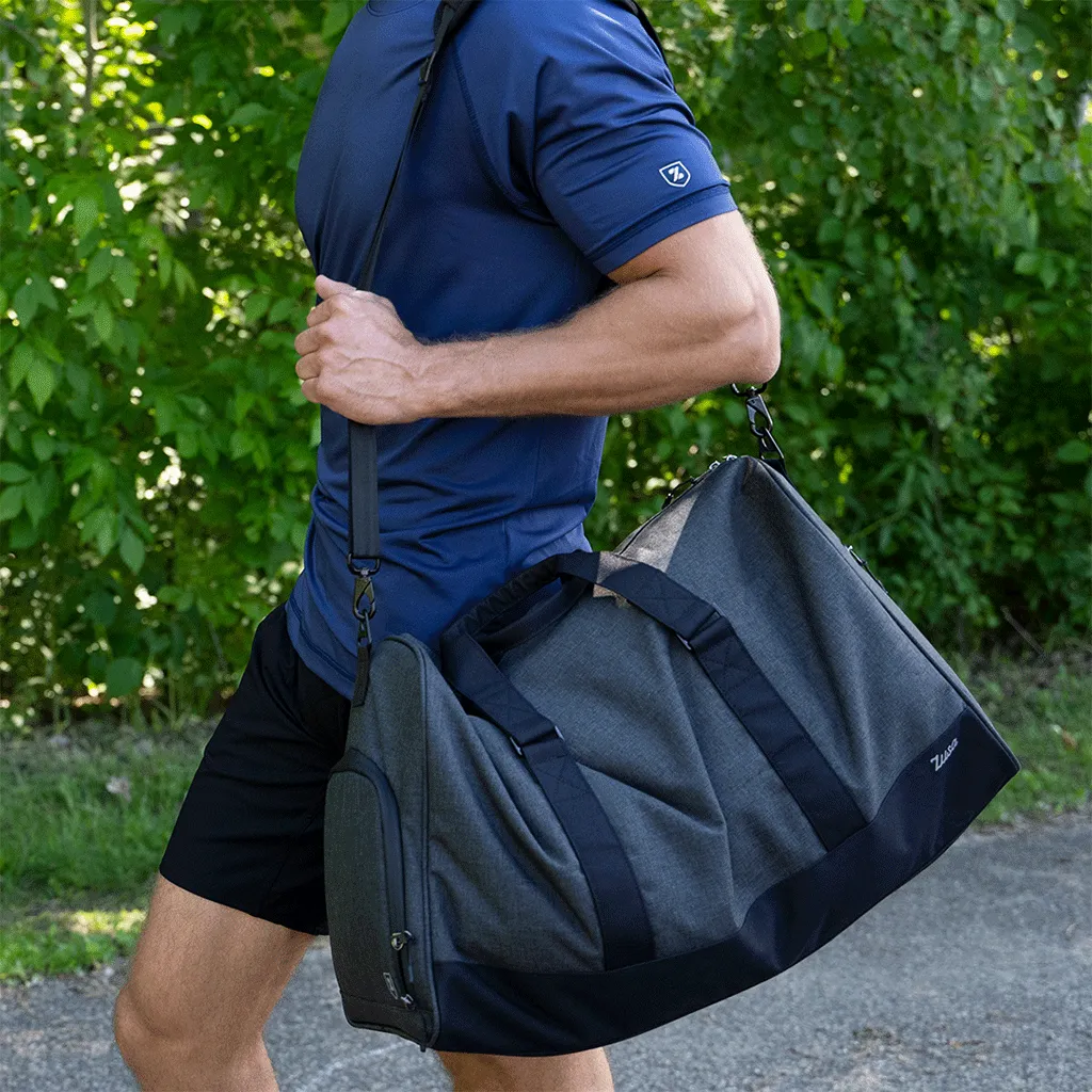 48-Hour Zusa Black Heather Weekender Duffel