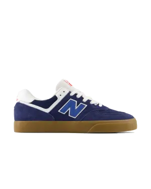 574 Vulcanized Shoes in Navy & Gum