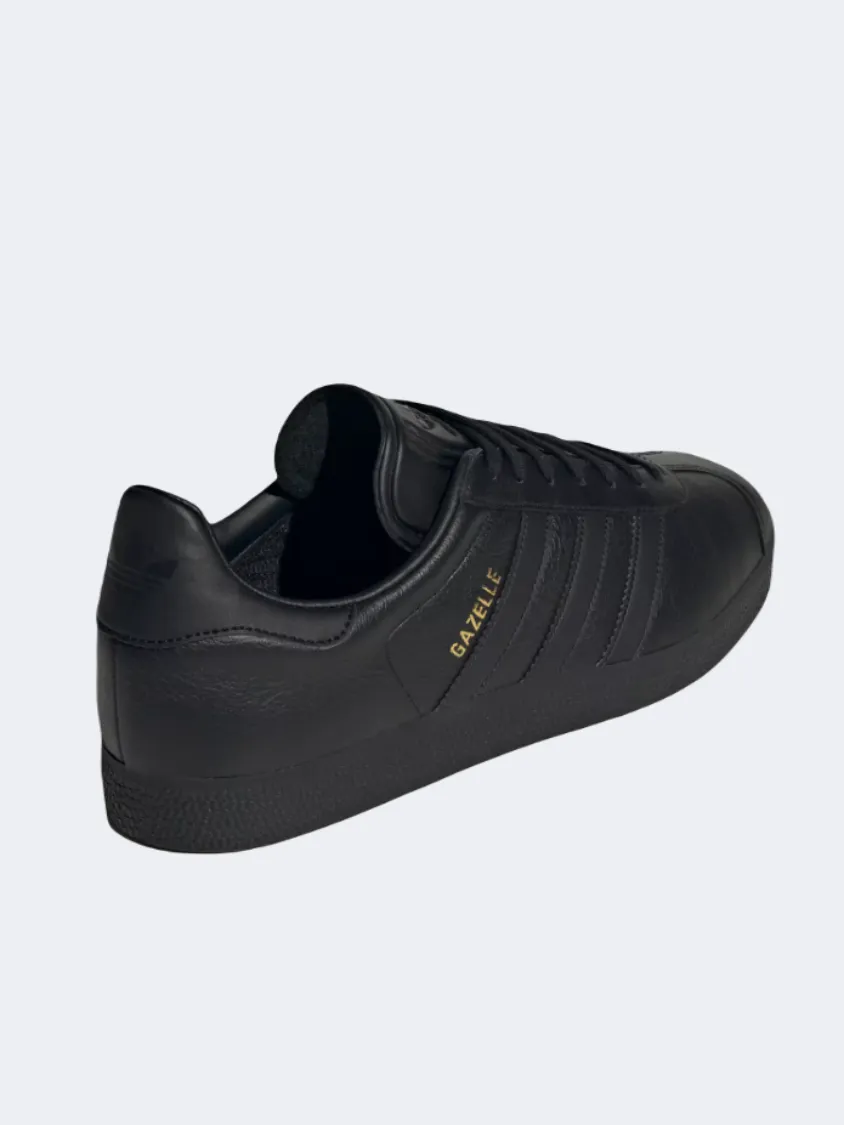 Adidas Gazelle Men Original Shoes Black/Gold