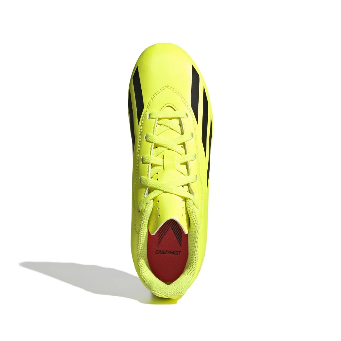 Adidas X Crazyfast Club Flexible Ground Junior Football Boots Yellow