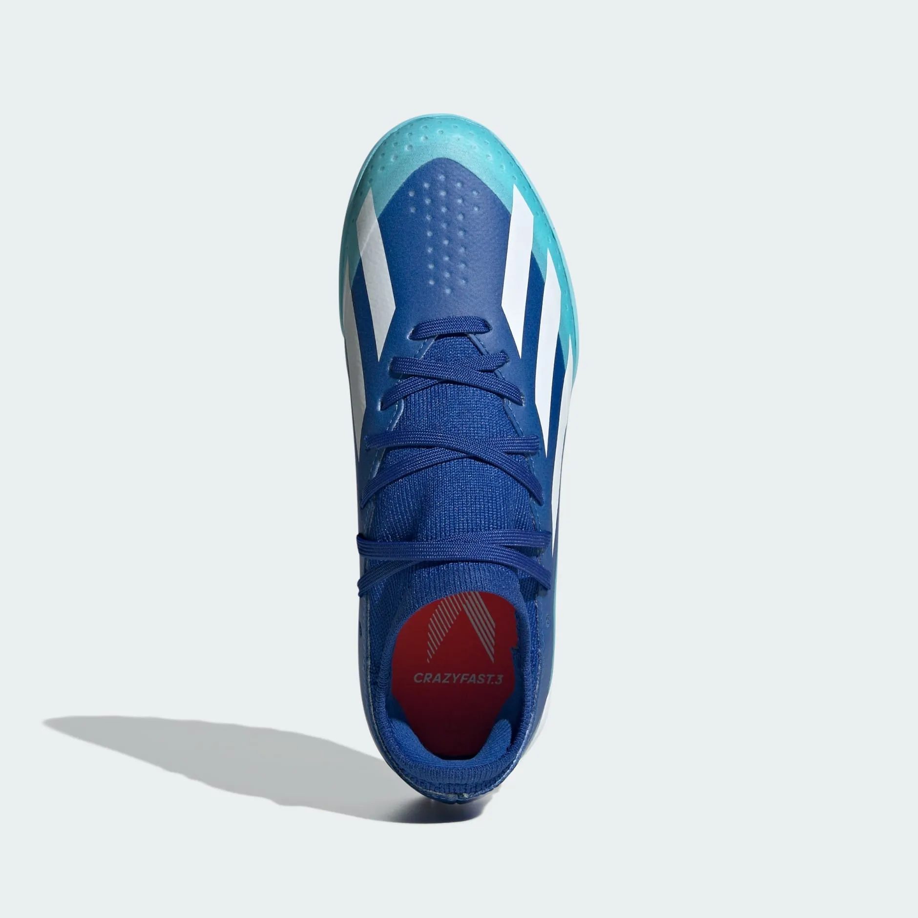 ADIDAS X CRAZYFAST.3 TURF BOOTS - BLUE