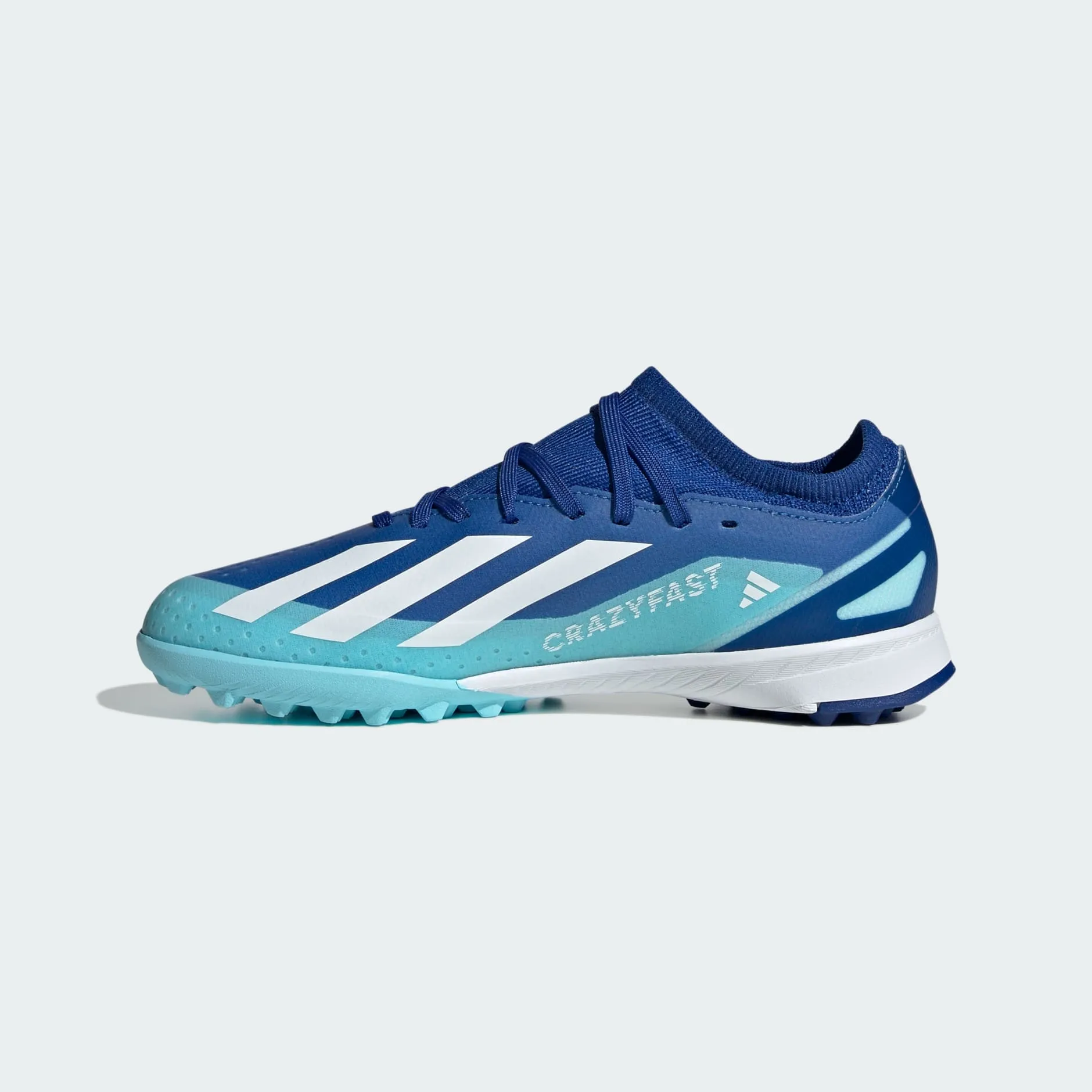 ADIDAS X CRAZYFAST.3 TURF BOOTS - BLUE