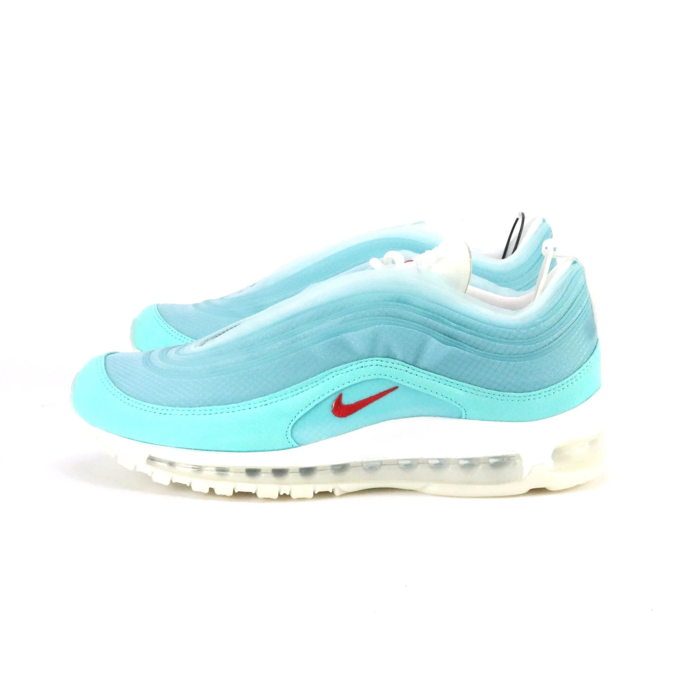 Air Max 97 On Air Shanghai Kaleidoscope Ice Blue Light Aqua Gym Red White