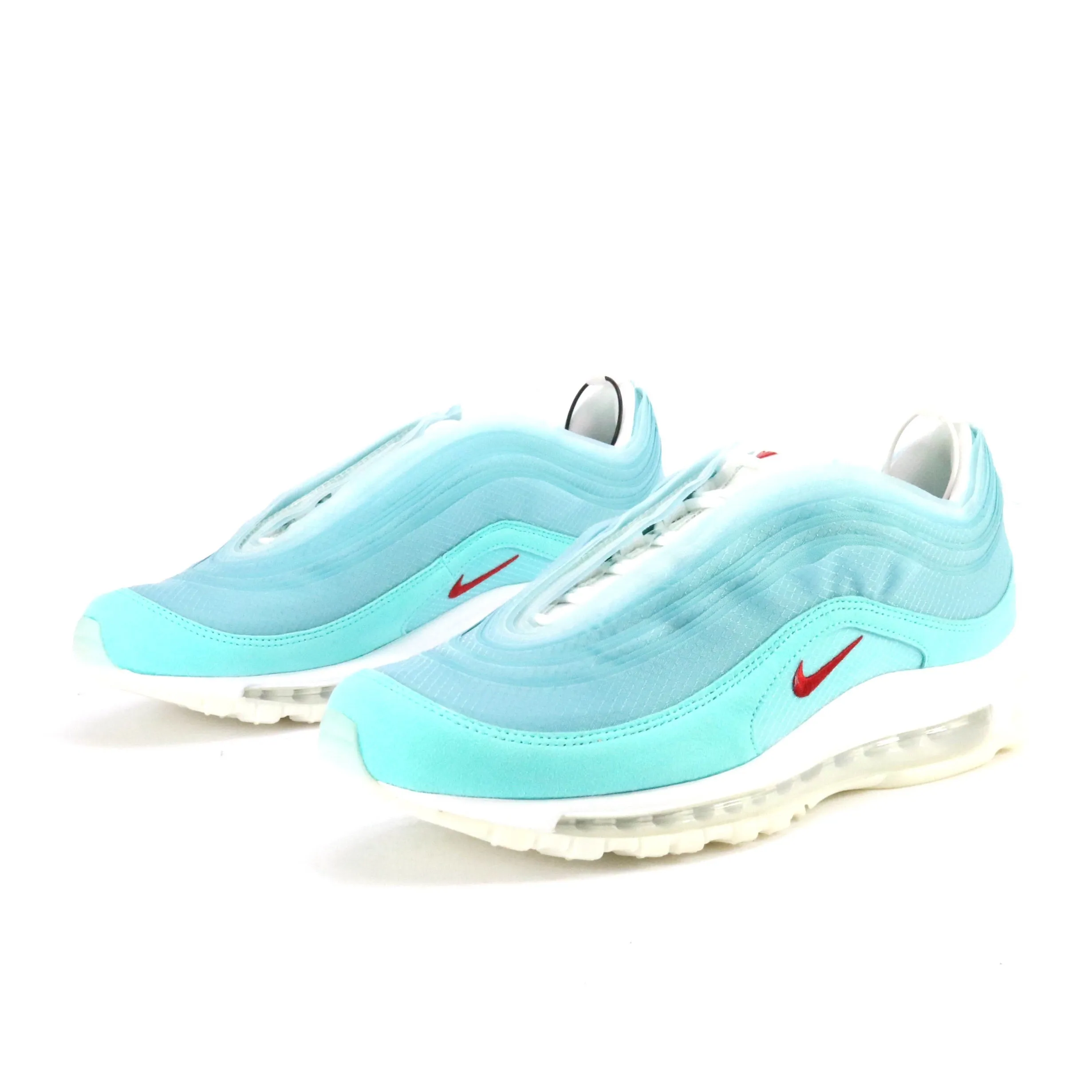 Air Max 97 On Air Shanghai Kaleidoscope Ice Blue Light Aqua Gym Red White