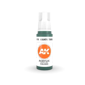 AK Interactive - 3 Gen Acrylics - Aquatic Turquoise 17ml