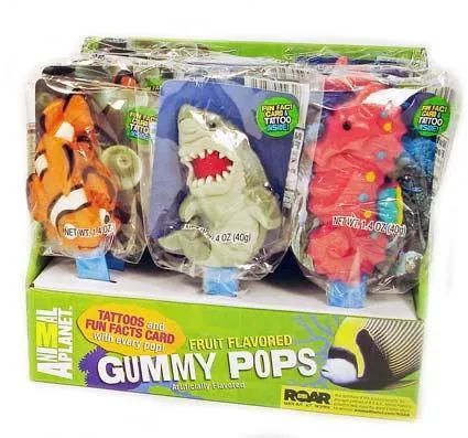 Animal Planet Aquatic Gummy Pops