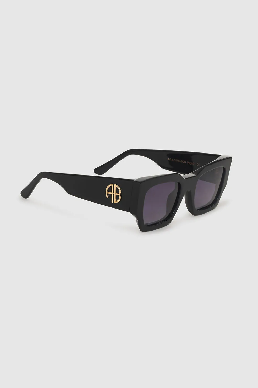 Anine Bing - Indio Sunglasses Monogram in Black