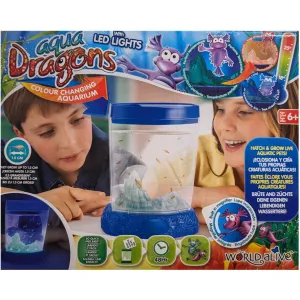 Aqua Dragons Deluxe Colour Changing Aquarium with LED Lights