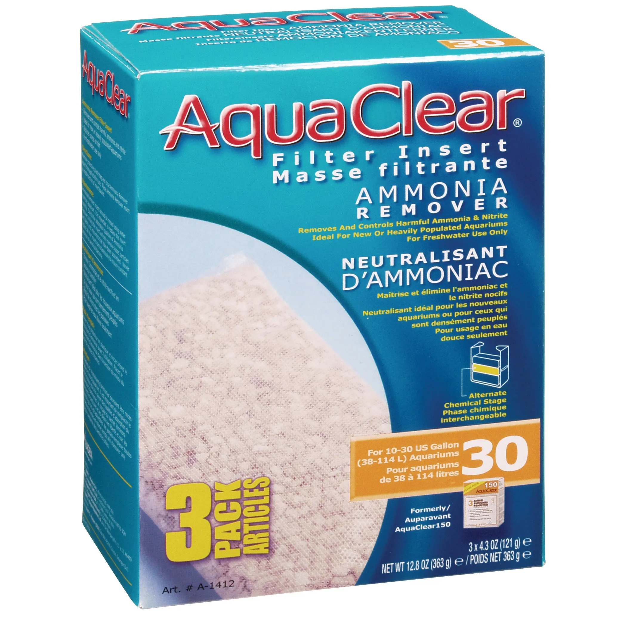 Aquaclear 30 Ammonia Remover Insert