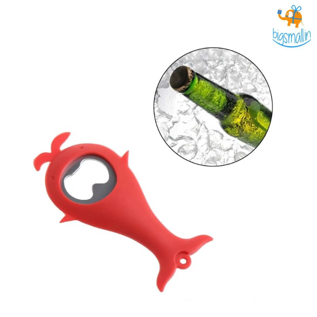 Aquatic Bottle Opener with Magnet