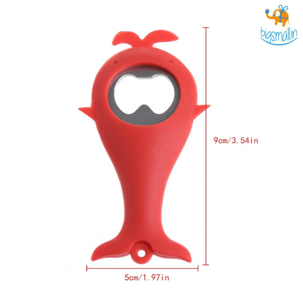 Aquatic Bottle Opener with Magnet