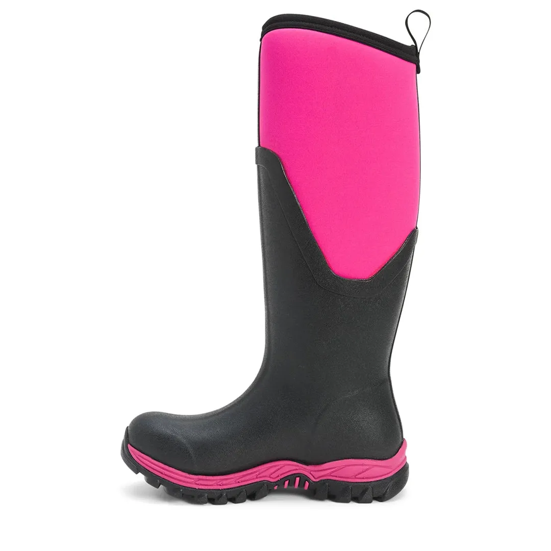 Arctic Sport II Tall - Black/Pink by Muckboot