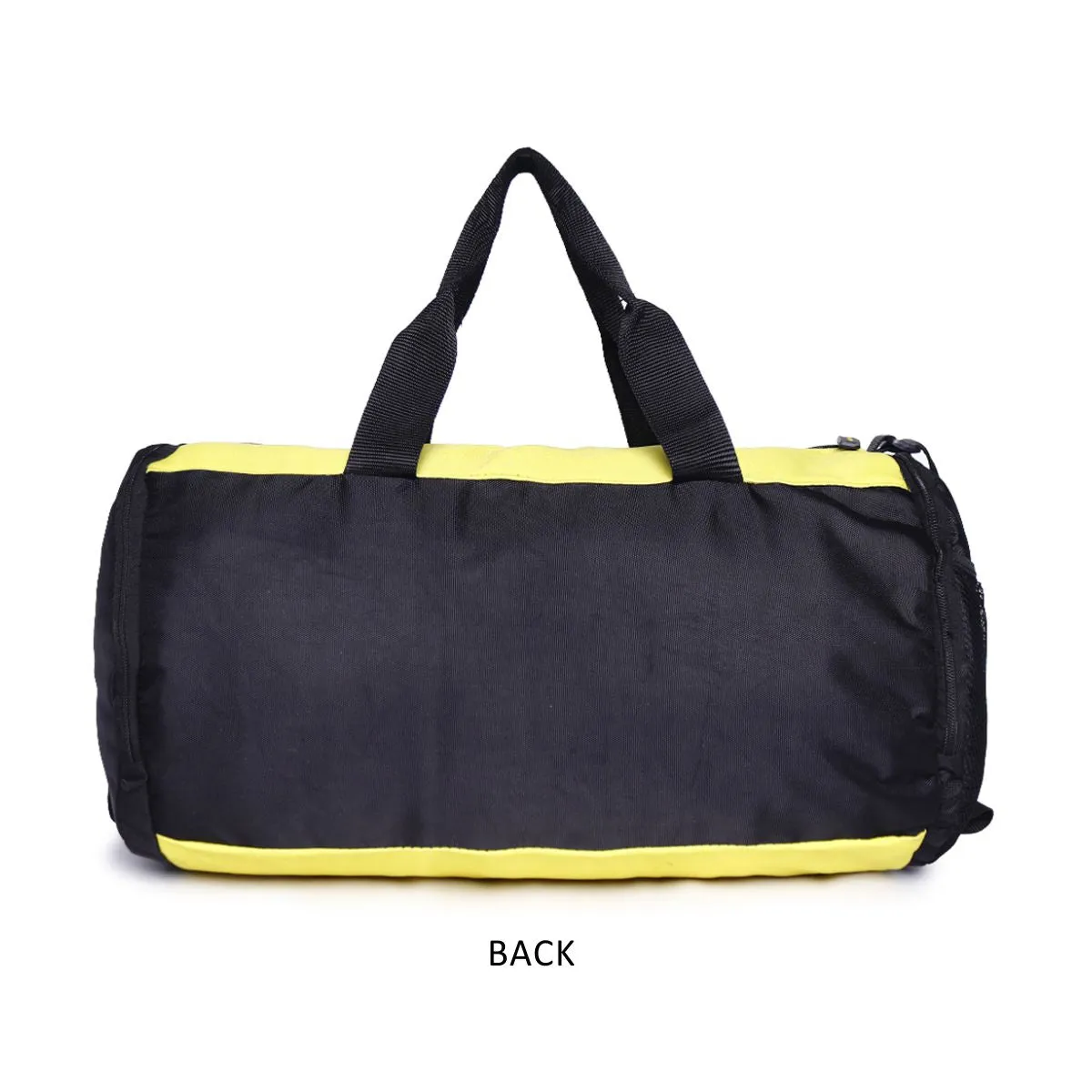 ASTRID BLACK TRAVEL DUFFLE,GYM BAG MEDIUM SIZE