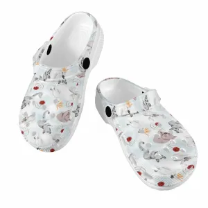 Australian Animals Koala, Sugar Glider, Wombat  Custom Print Kids Clogs