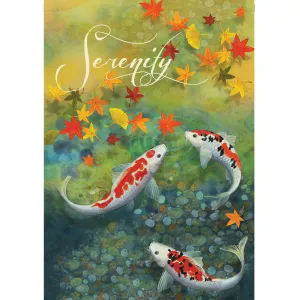 Autumn Pond PremierSoft Double Sided Garden Flag