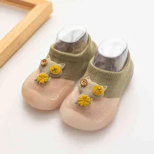 Baby Owl Shoes - Green