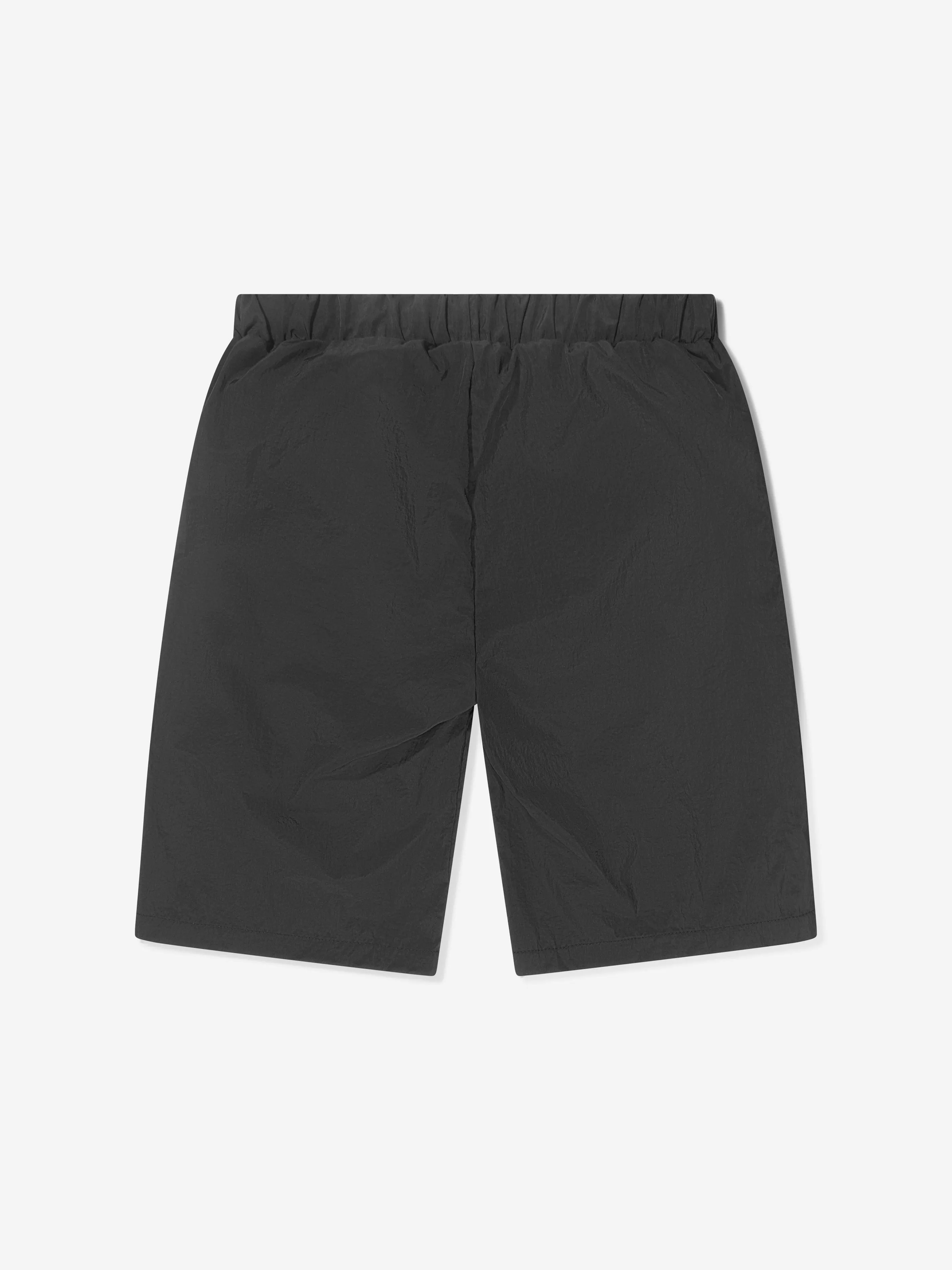 Balmain Boys Logo Swim Shorts in Black