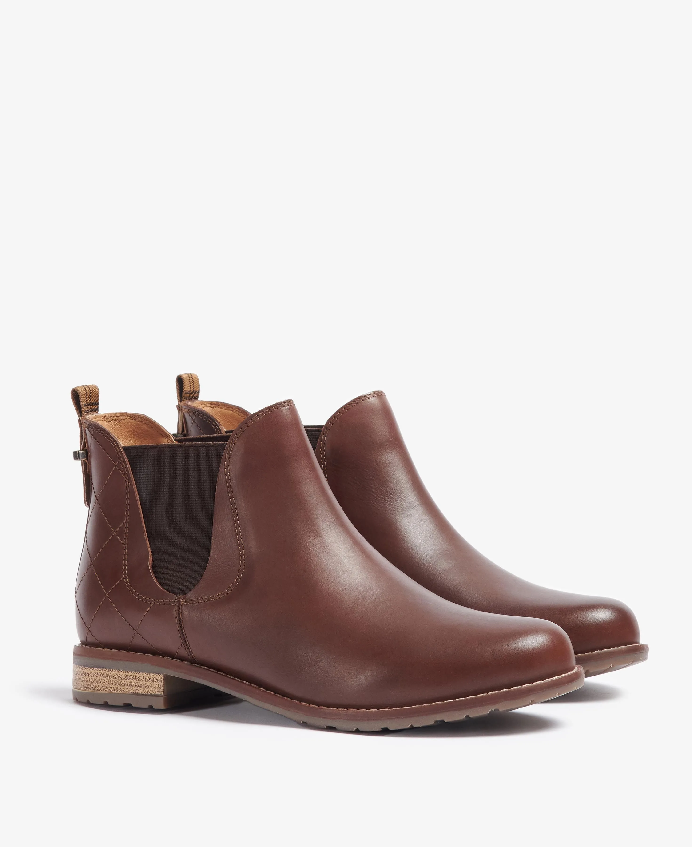 Barbour Camelia Diamond-Quilted Chelsea Boots