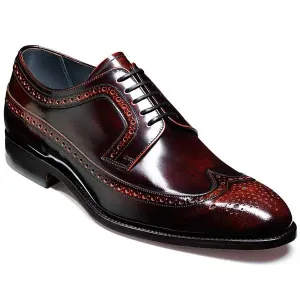 BARKER Woodbridge Shoes - Mens Brogues - Brandy Polish