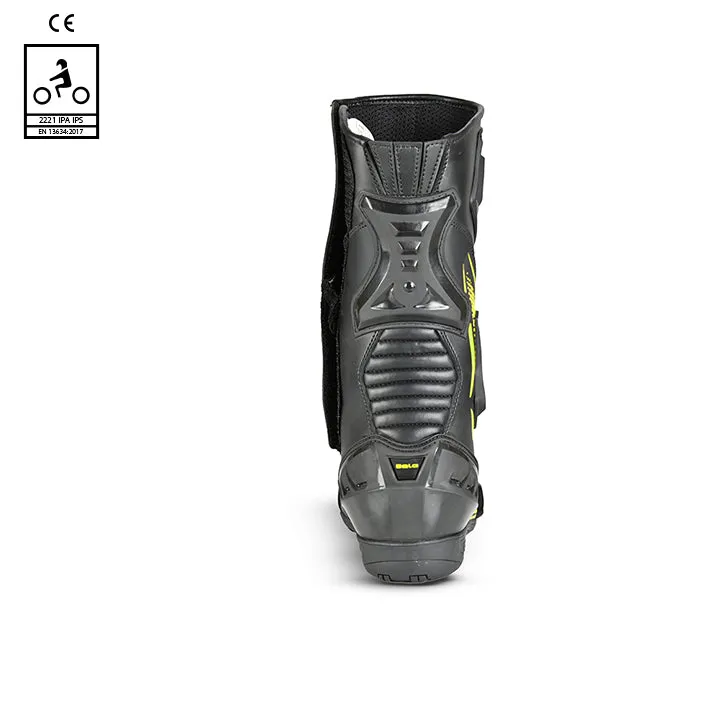 BELA Master Man - Racing Boot - Black Yellow Flouro