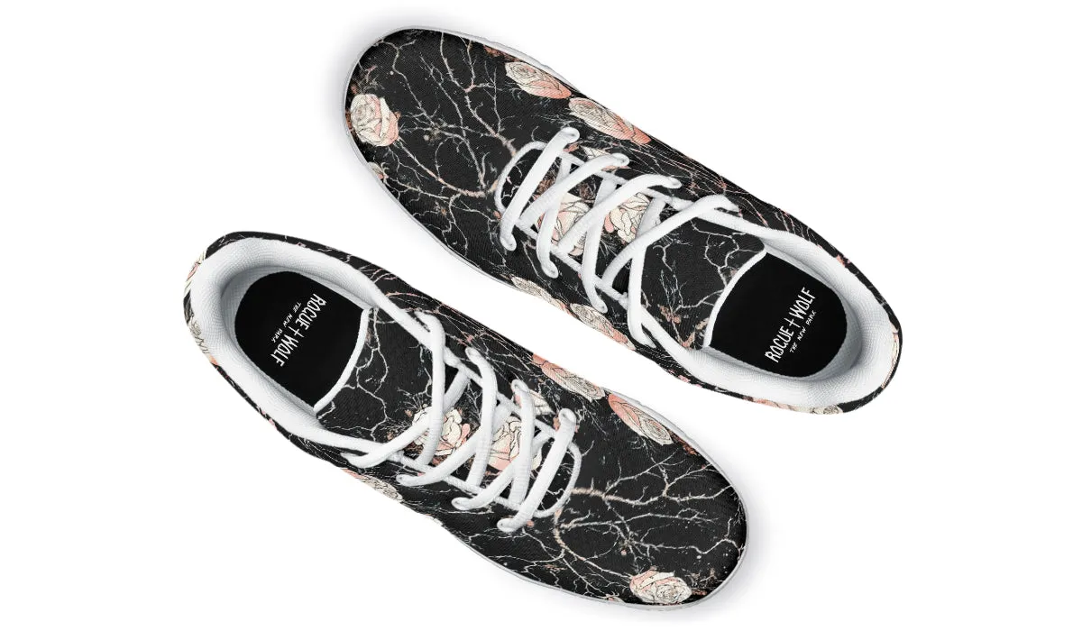 Blush Kintsugi Rose Athletic Sneakers - Light Breathable and Comfortable Sports Shoes with Anti-Slip Soles