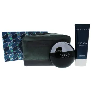 Bvlgari Aqva by Bvlgari for Men - 3 Pc Gift Set