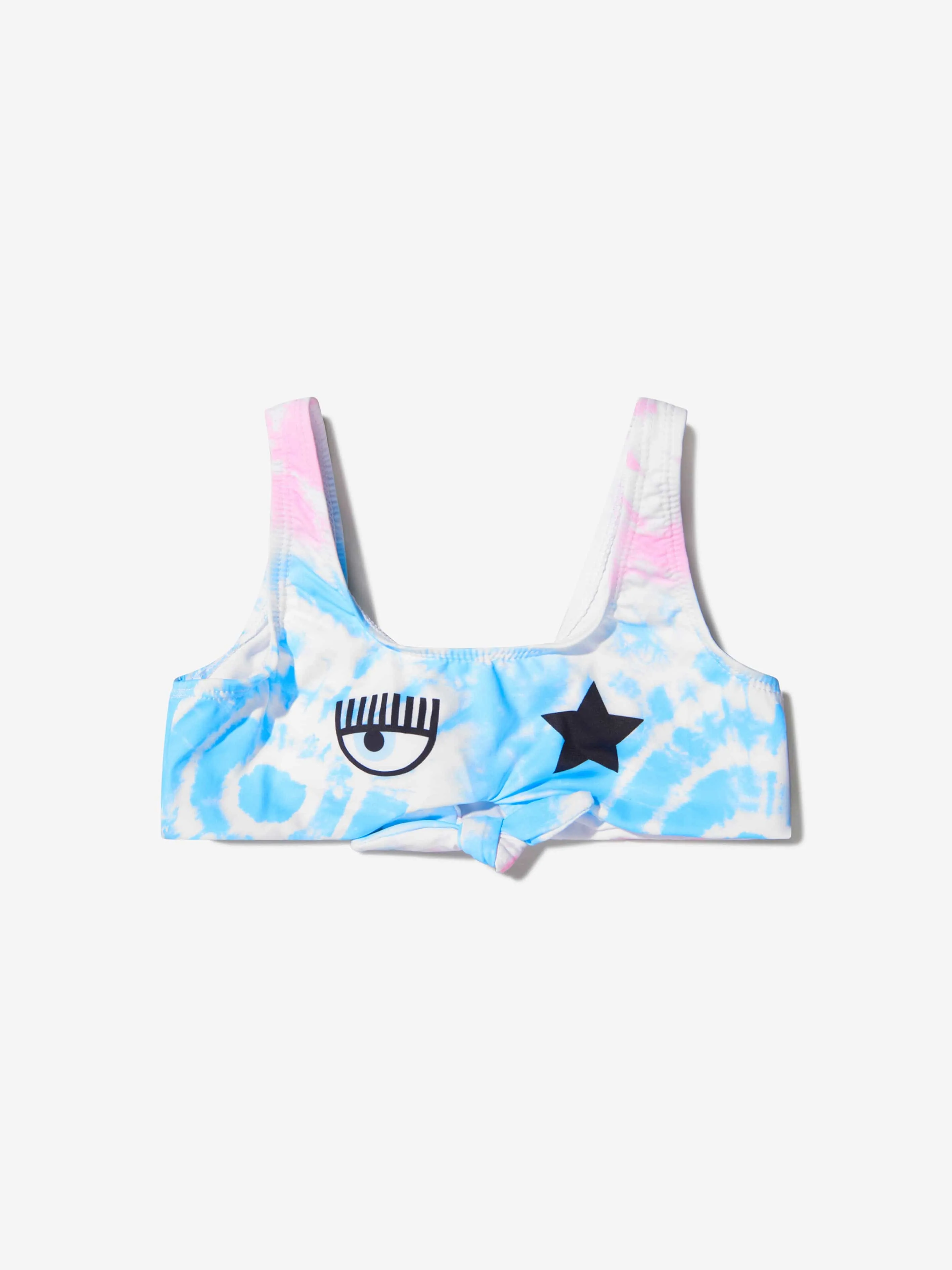 Chiara Ferragni Girls Tie-Dye Eyestar Bikini