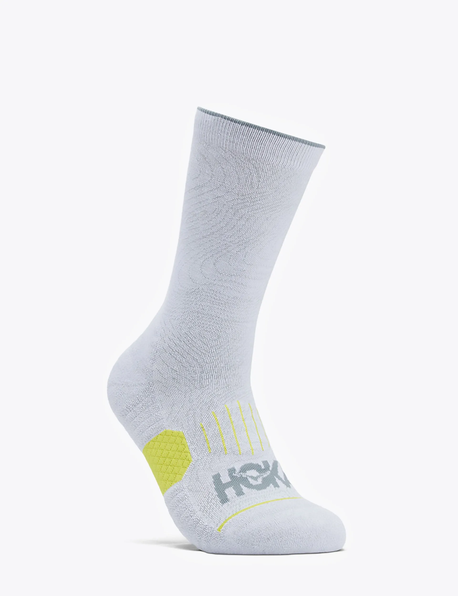 Crew Run Sock 3-Pack - White/Black/Grey