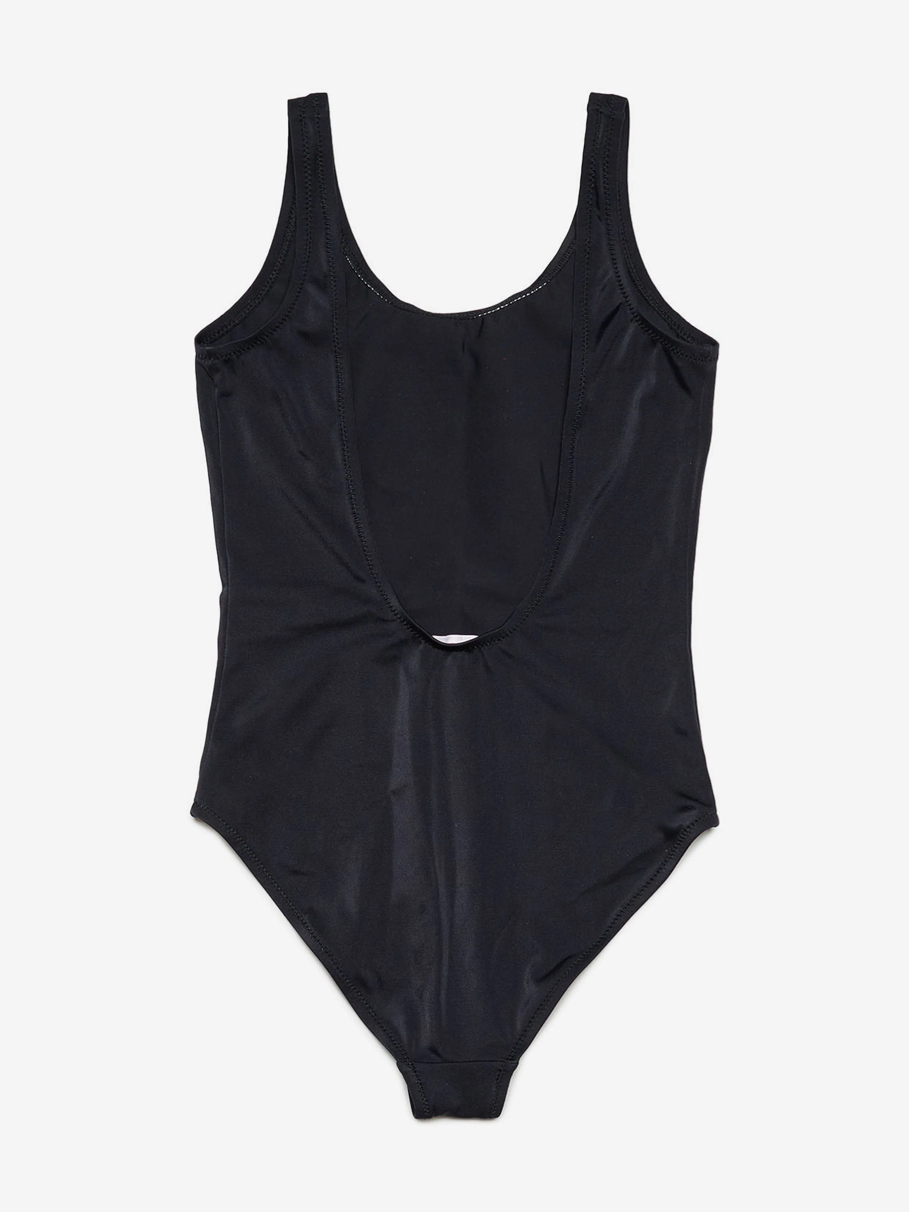 Diesel Girls Logo Swimsuit in Black