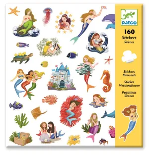 Djeco Stickers - Mermaids