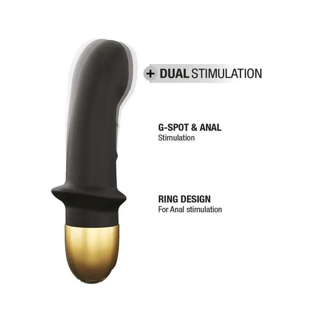 Dorcel Silicone Black Multi Speed Rechargeable Classic Vibrator