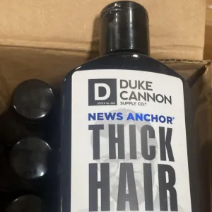 Duke Cannon News Anchor Thick Hair 2 IN 1 Shampoo & Conditioner 10OZ (54 Pcs Lot)