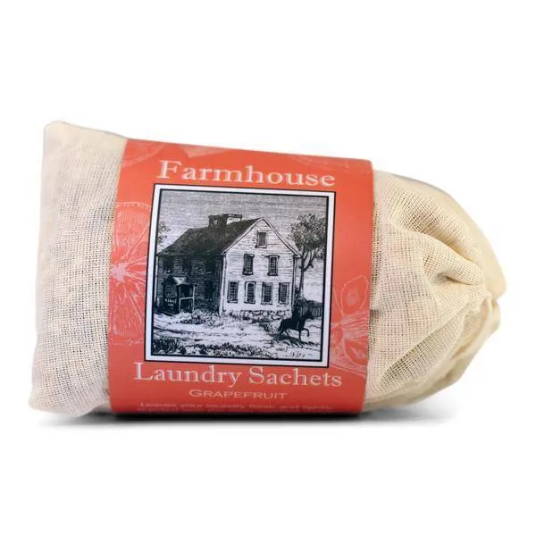 Farmhouse Laundry Sachets - Grapefruit