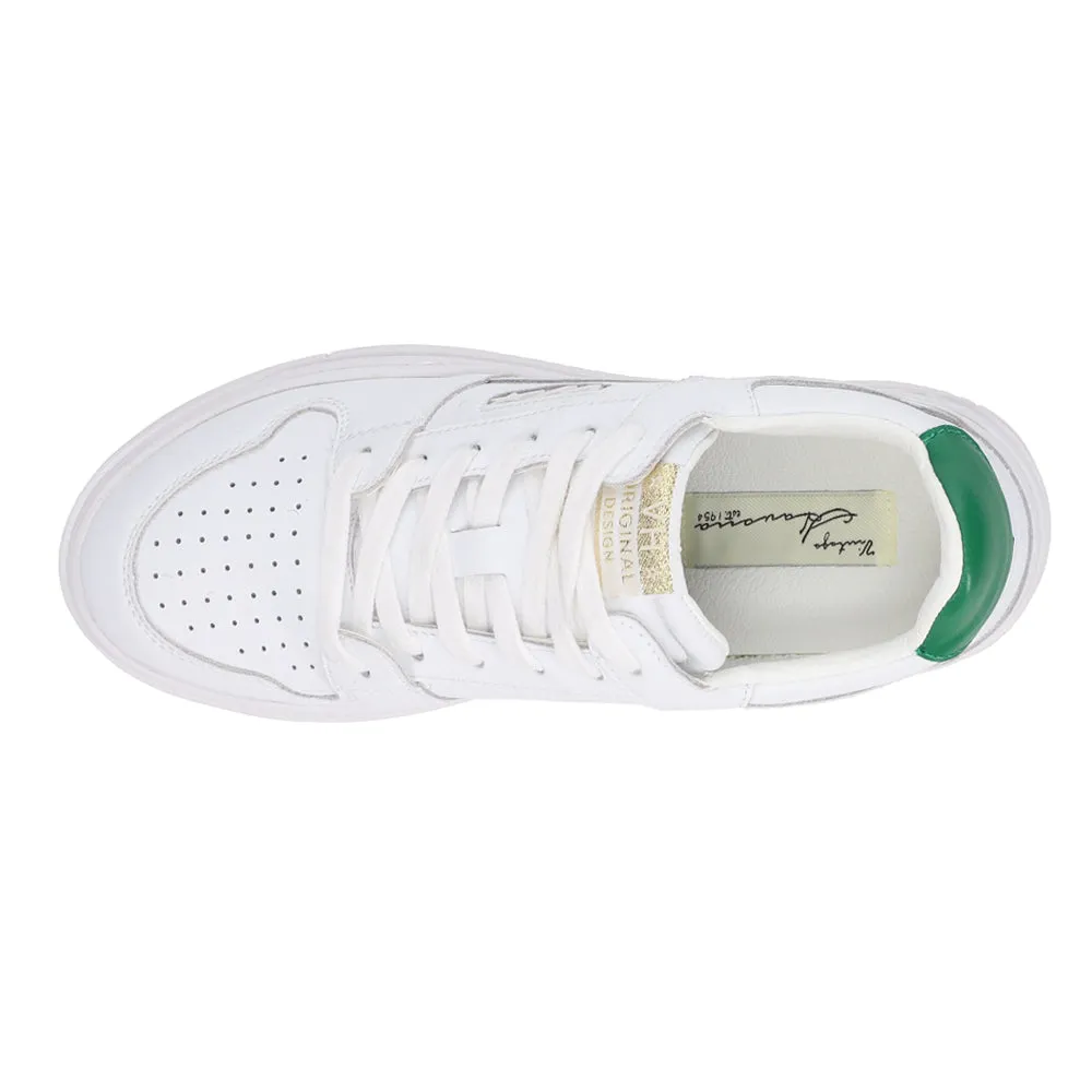 Finesse Perforated Lace Up Sneakers