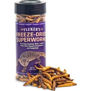 Fluker Freeze Dried Superworms 1.7 oz.