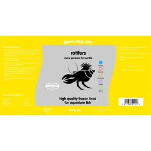 Gamma Frozen Slice Rotifers 250g