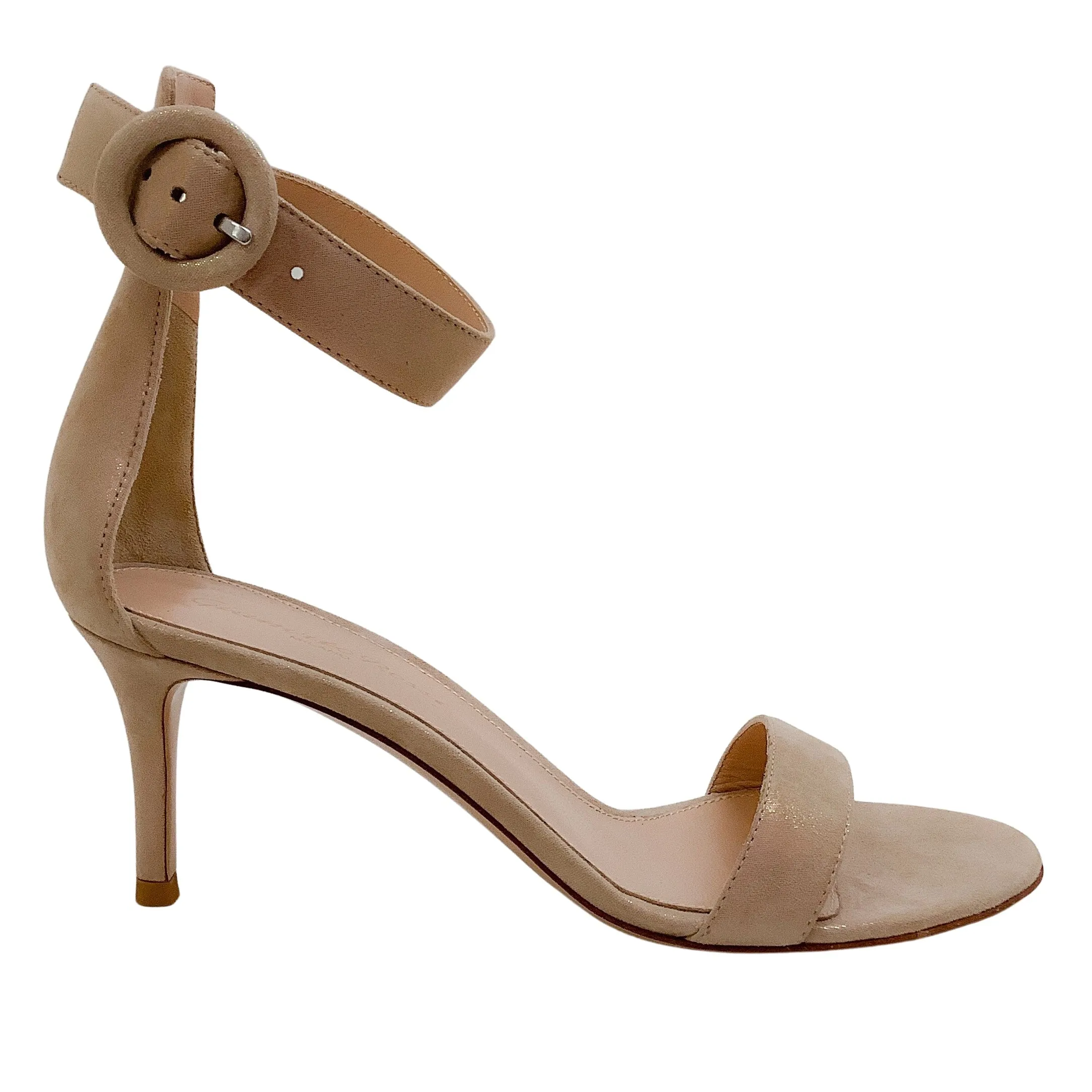 Gianvito Rossi Oil Rosa Portofino 70 Sandals