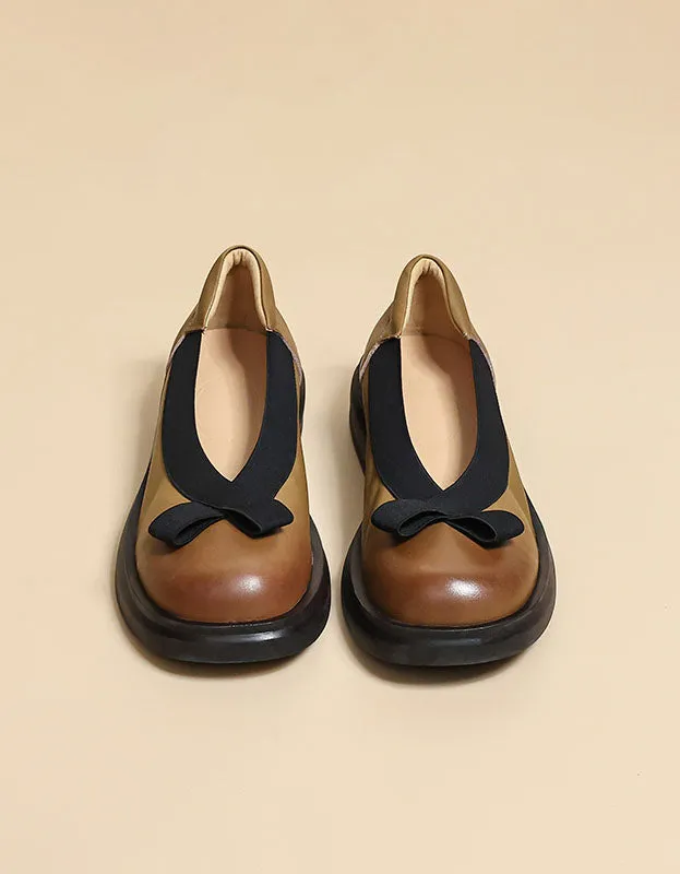 Handmade British Style Vintage Loafers