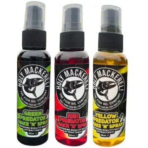 Holy Mackerel Shake 'N' Spray Bait Attractant 60ml Spray