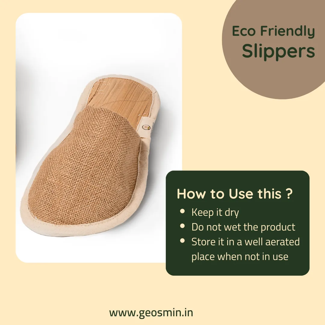 Indoor slippers – banana economy | closed toe slidders