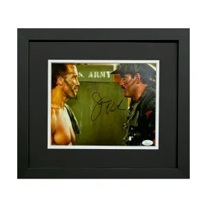 Jesse "The Body" Ventura Signed Arnold Schwarzenegger Framed 8x10 Photo