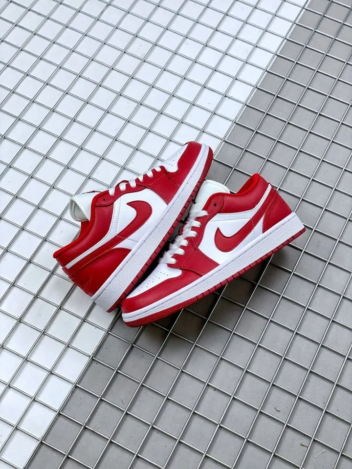 JORDAN 1 LOW x GYM RED WHITE