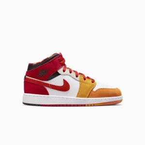 Kid's Air Jordan 1 Mid SE "Picnic" Grade School