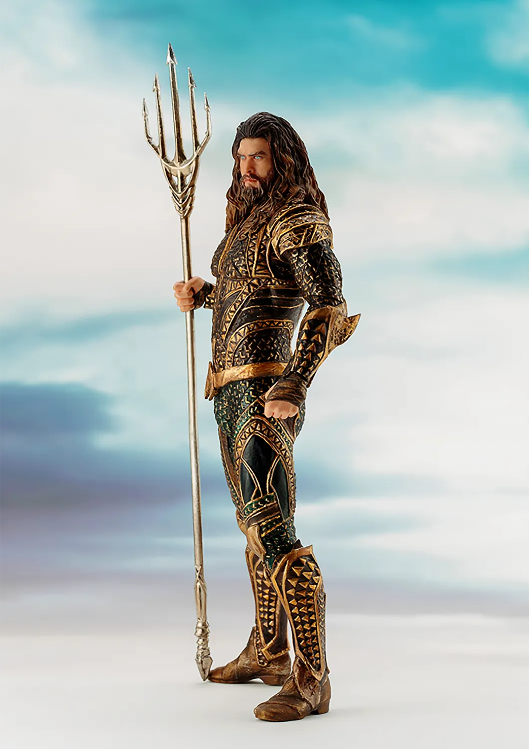 KOTOBUKIYA JUSTICE LEAGUE ARTFX AQUAMAN 1/10 SCALE- SV215