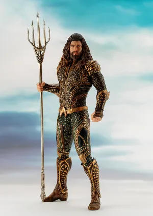 KOTOBUKIYA JUSTICE LEAGUE ARTFX AQUAMAN 1/10 SCALE- SV215