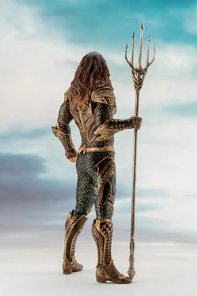 KOTOBUKIYA JUSTICE LEAGUE ARTFX AQUAMAN 1/10 SCALE- SV215