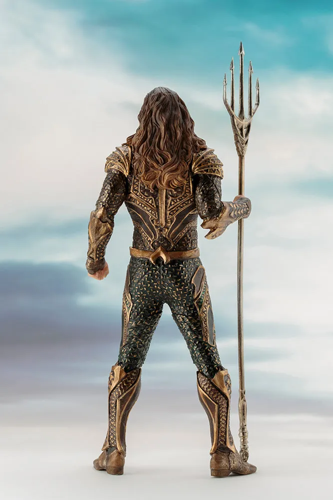 KOTOBUKIYA JUSTICE LEAGUE ARTFX AQUAMAN 1/10 SCALE- SV215