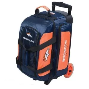 KR Strikeforce NFL Double Roller Denver Broncos Bowling Bag