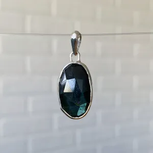 Labradorite and Silver Bijou Pendant #5